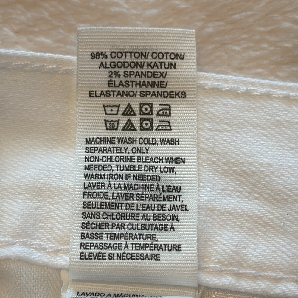 Lucky Brand Sienna Cigarette White Denim Jeans - Picture 13 of 13